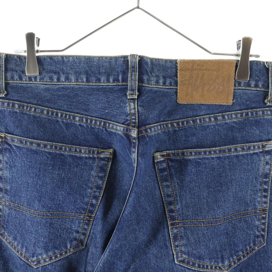 【美品】90s OLD STUSSY USA製デニム 紺タグ STUSSY（ステューシー） 90-00S OLD DENIM PANTS USA製 紺タグ デニム