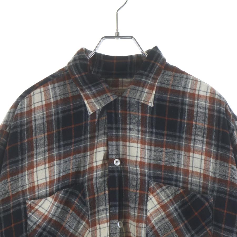 VINTAGE ヴィンテージ 60s BRENT FLANNEL CHECK L/S SHIRT フランネル