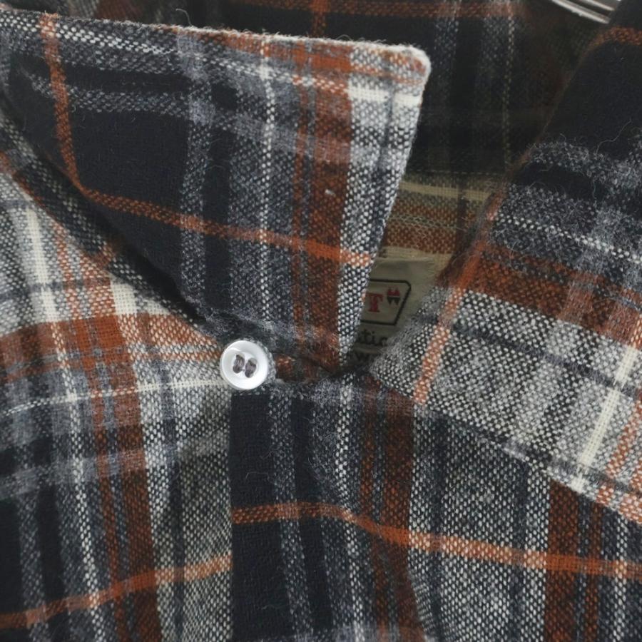VINTAGE ヴィンテージ 60s BRENT FLANNEL CHECK L/S SHIRT フランネル