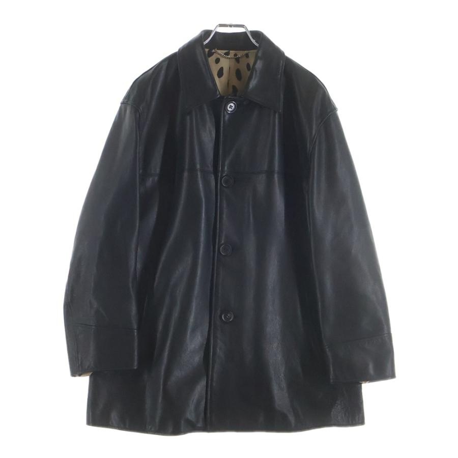WACKO MARIA（ワコマリア） 24SS LEATHER CAR COAT TYPE-2 裏地