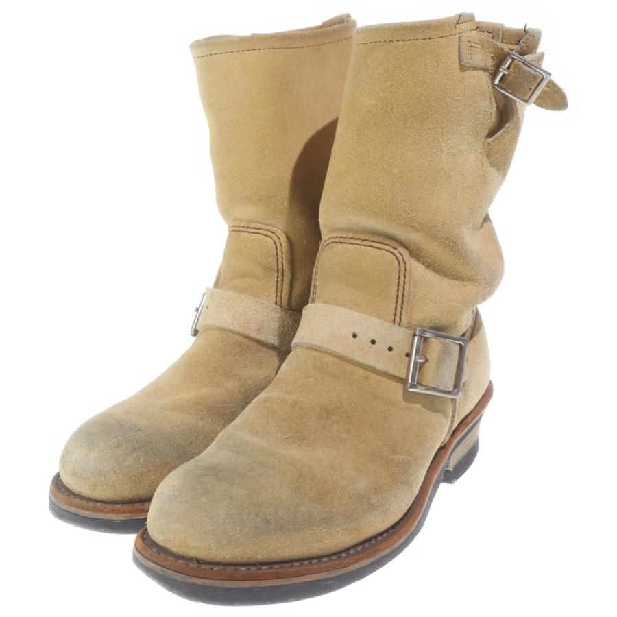 RED WING エンジニアブーツ ベージュ　8268 RED WING レッド ウイング ENGINEER BOOTS エンジニア ブーツ スチール