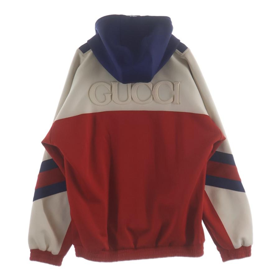 GUCCI（グッチ） Neoprene Half-Zip Webbed Jacket 706413 ナポレオン