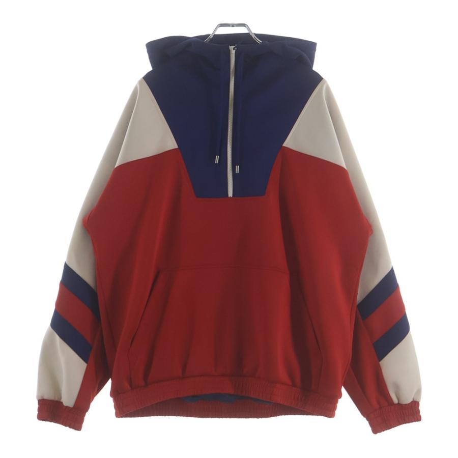 GUCCI（グッチ） Neoprene Half-Zip Webbed Jacket 706413 ナポレオン 