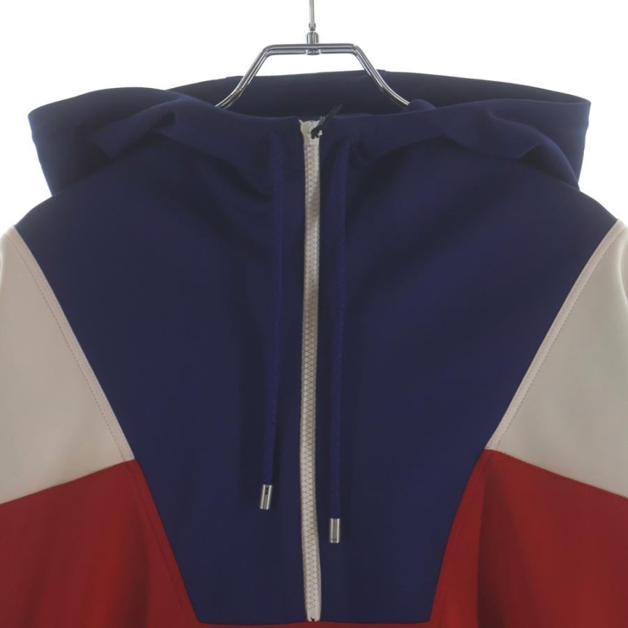 GUCCI（グッチ） Neoprene Half-Zip Webbed Jacket 706413 ナポレオン 