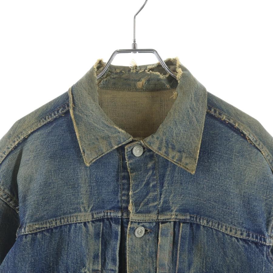 LEVI’S セカンドモデル ビックE ハギなし Levi's（リーバイス） 50S 507XX 2nd BIG E ハギ付き ボタン裏刻印無し