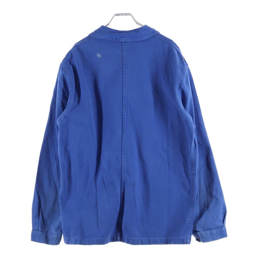 VINTAGE ヴィンテージ 60-70S BLUE MOLESKIN FRENCH WORK JACKET