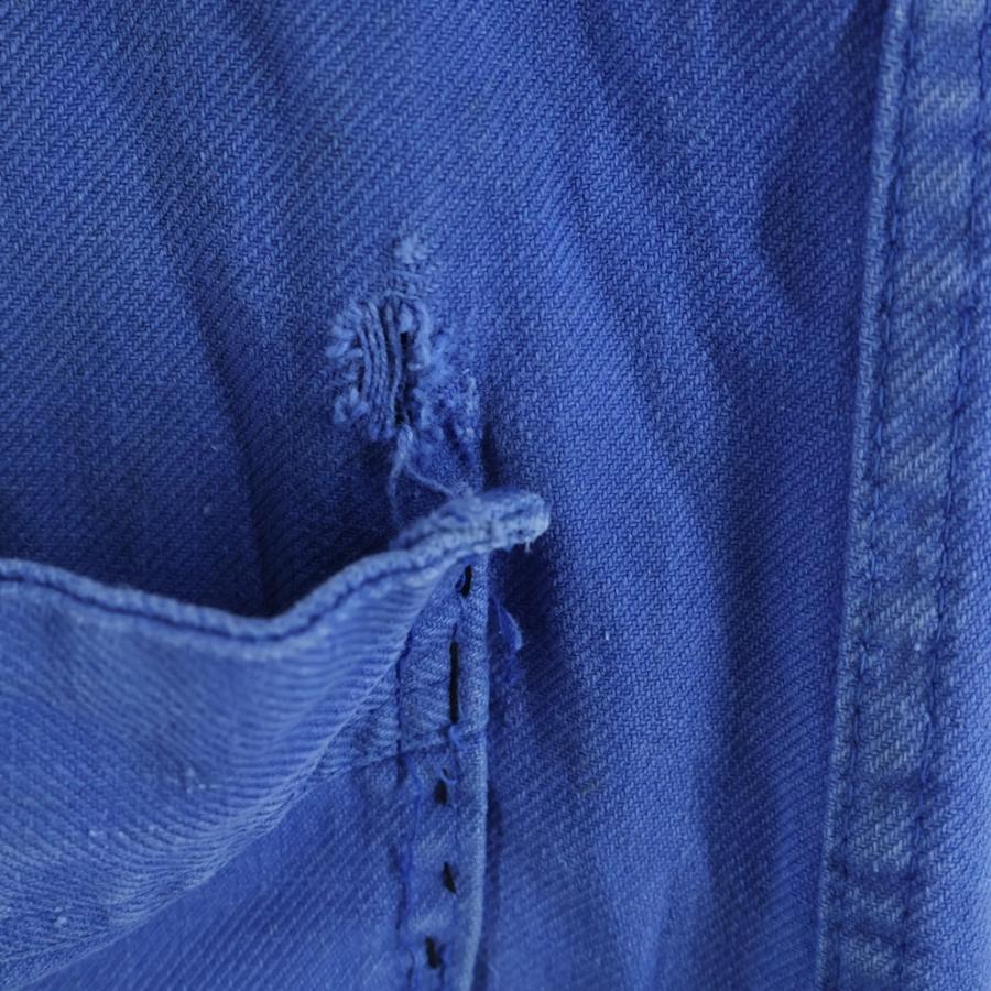 VINTAGE ヴィンテージ 60-70S BLUE MOLESKIN FRENCH WORK JACKET