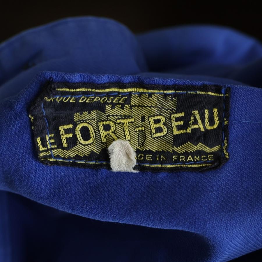 VINTAGE ヴィンテージ 60-70S BLUE MOLESKIN FRENCH WORK JACKET