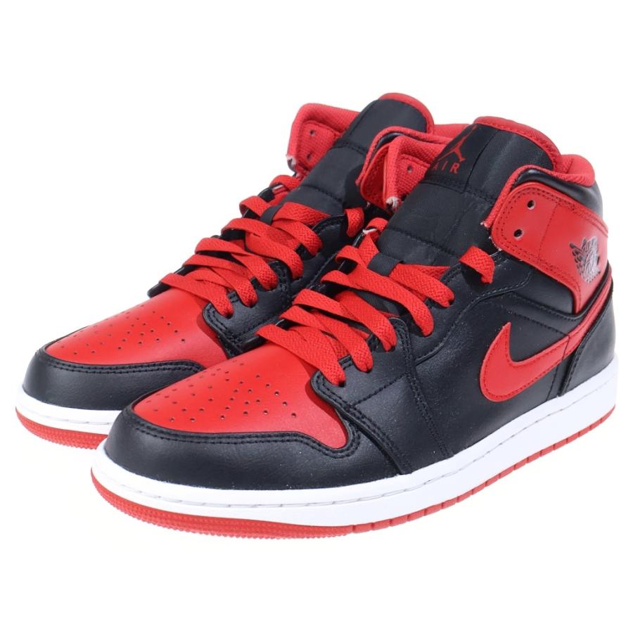NIKE（ナイキ） Air Jordan 1 Mid Bred Toe エアジョーダン1 ミッド