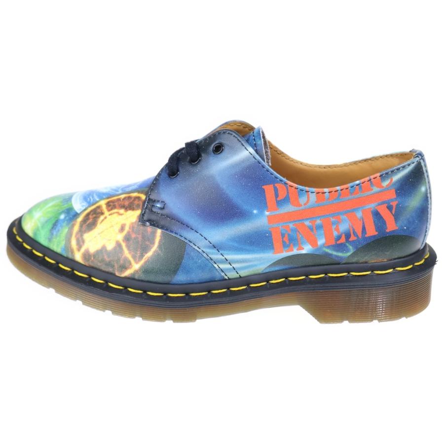 SUPREME シュプリーム 18SS ×UnderCover ×Dr. Martens Public Enemy 3 Eye Shoes Multi パブリックエネミー 3ホール シューズ 1461 24083102 US10/28.0cm Supreme（シュプリーム） 18SS × Under Cover× Dr. Martens Public