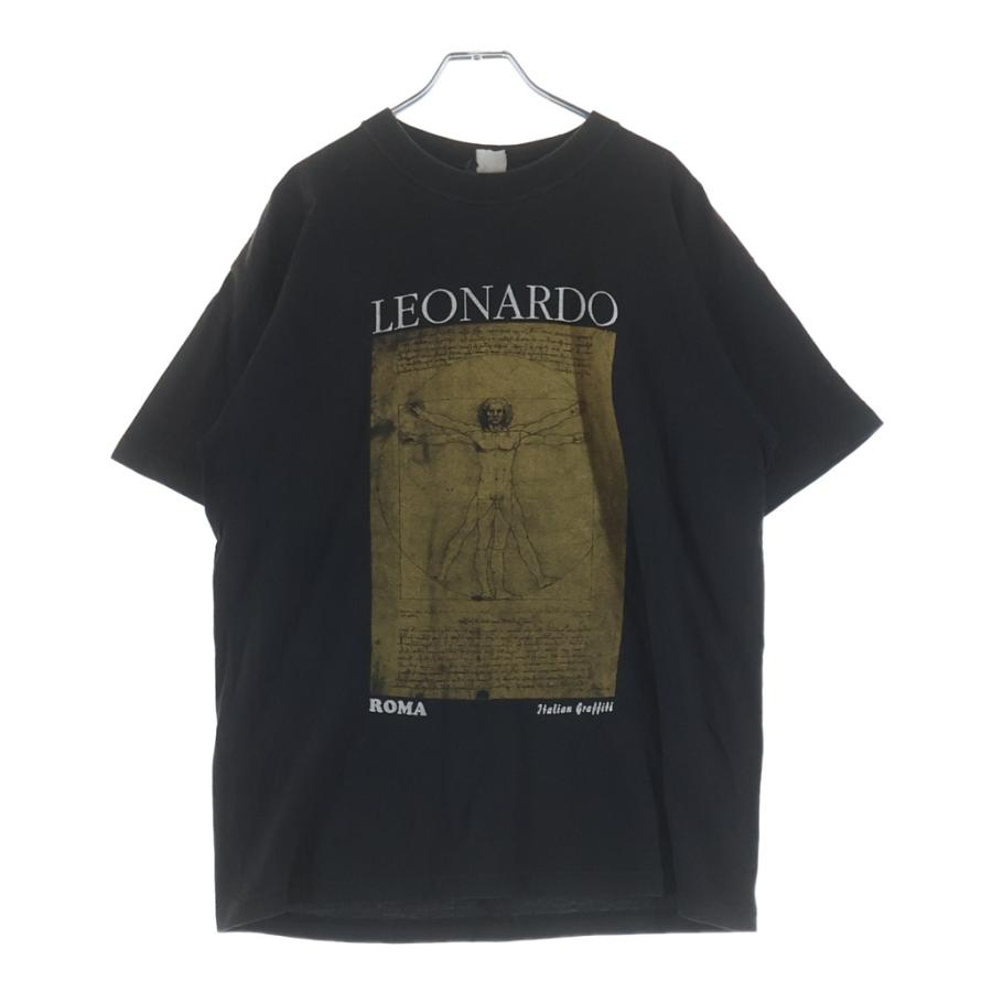 VINTAGE ヴィンテージ 90-00S LEONARDO DA VINCI PRINT TEE レオナルド 