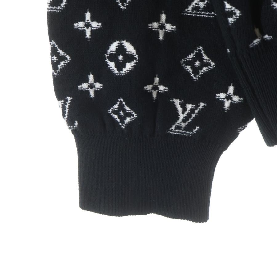 【極美品】ルイヴィトン モノグラムグラディエントニット ブラック XL LOUIS VUITTON（ルイ・ヴィトン） 22AW モノグラム グラディエント