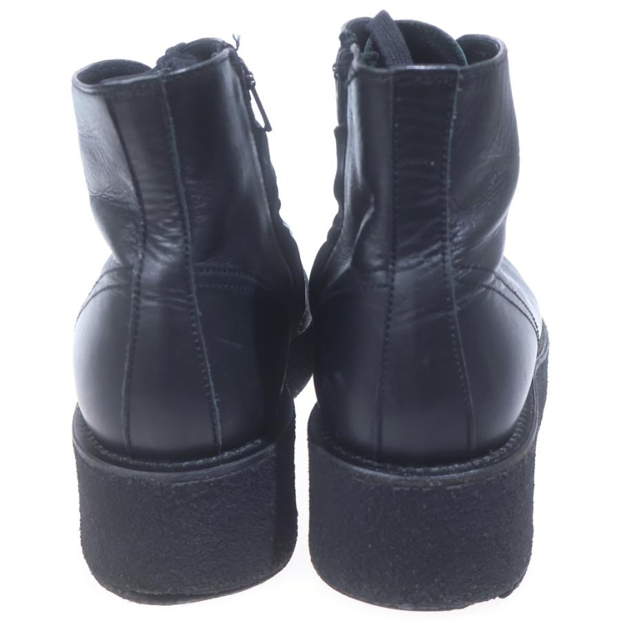 ヨウジヤマモト レギュレーション SOFT SMOOTH LEATHER LACE UP ANKLE
