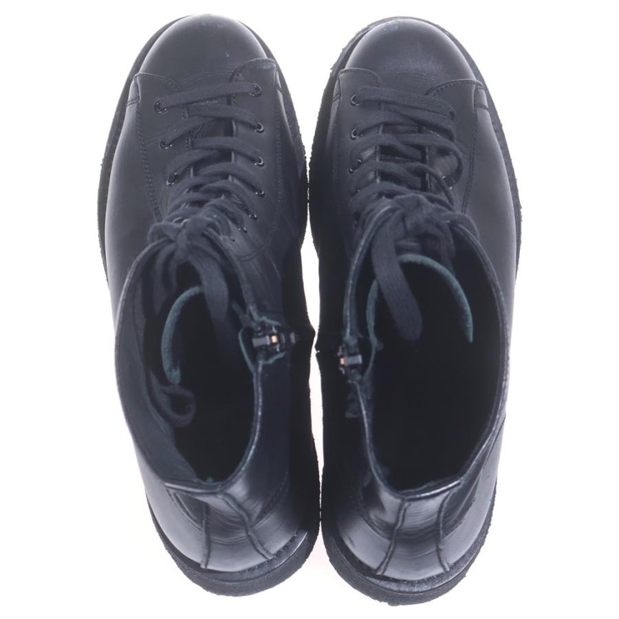 ヨウジヤマモト レギュレーション SOFT SMOOTH LEATHER LACE UP ANKLE