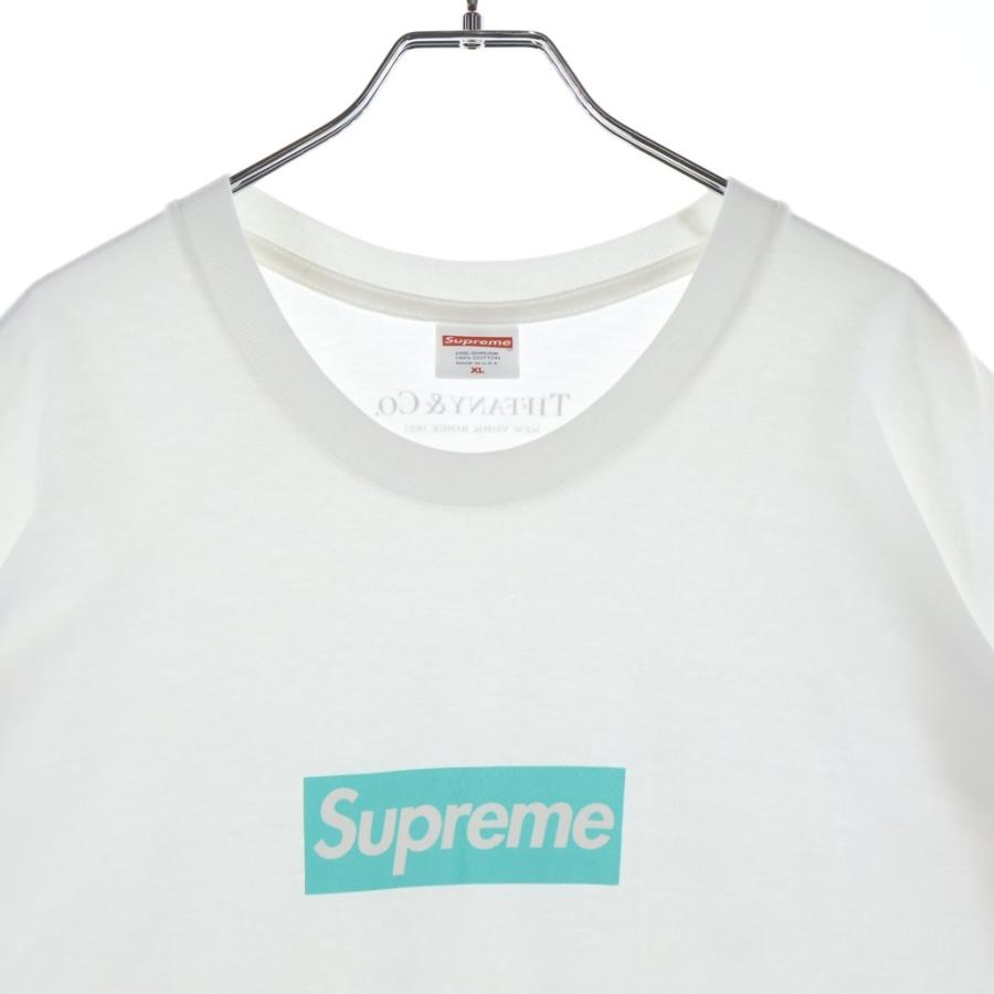 Supreme（シュプリーム） × Tiffany & Co. Box Logo Tee ティファニー