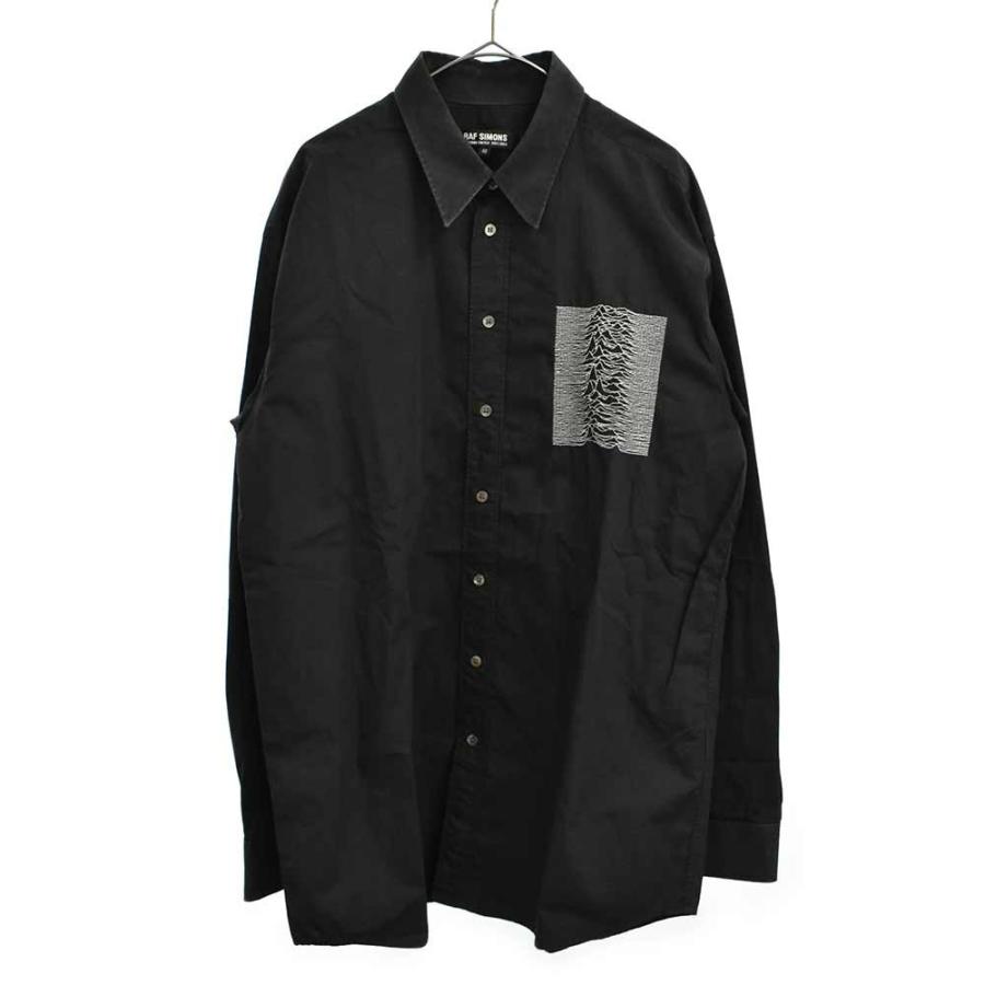 Raf Simons ラフ シモンズ 03aw Closer期 Joy Division Unknown Pleasures 刺繍シャツ Sagaretxe Net