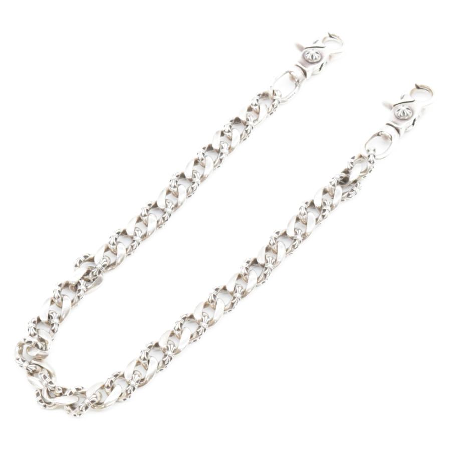 クロムハーツ ウォレットチェーン 2クリップエクストラロングファンシー シルバーウォレットチェーン ファッション 3022d Bring メンズ