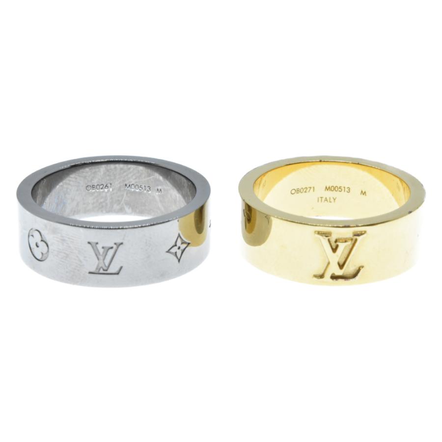 Louis Vuitton Lv instinct set of 2 rings (M00513)