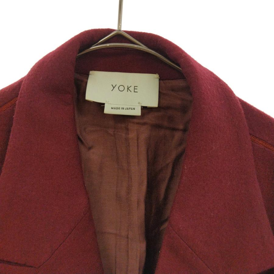 YOKE ヨーク 19AW ダブルテーラードジャケット ボルドー YK19AW0051J  