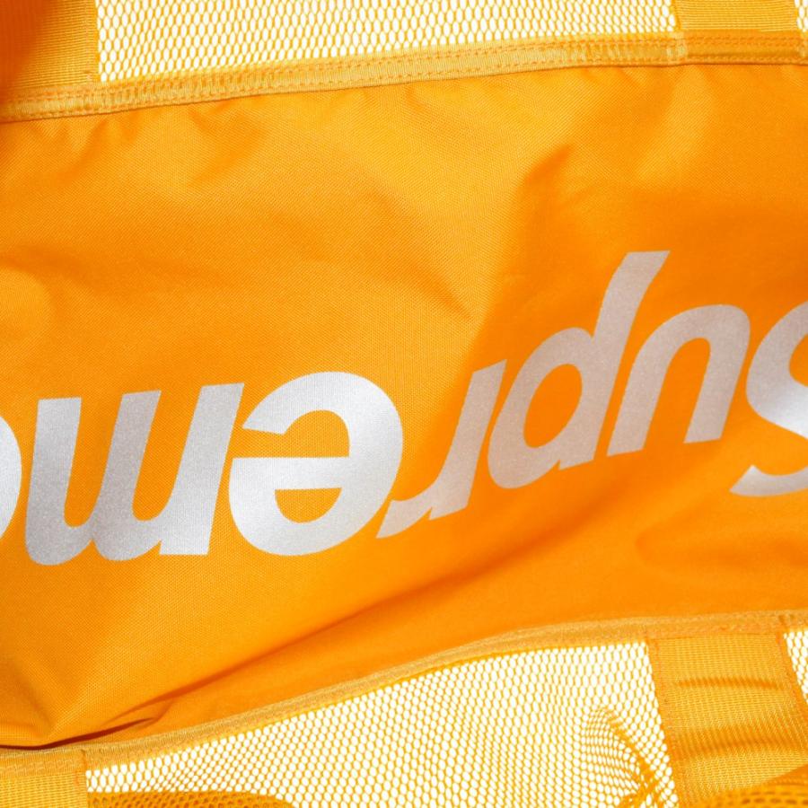 シュプリーム 20SS BIG DUFFLE BAG MESH ビッグダッフルバッグ メッシュ イエロー 3022J270048BRING