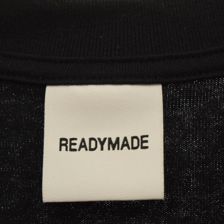 レディメイド 22SS スマイルプリント 半袖Tシャツ ブラック RE-CO-BK-00-00-201 :3022J310056:BRING
