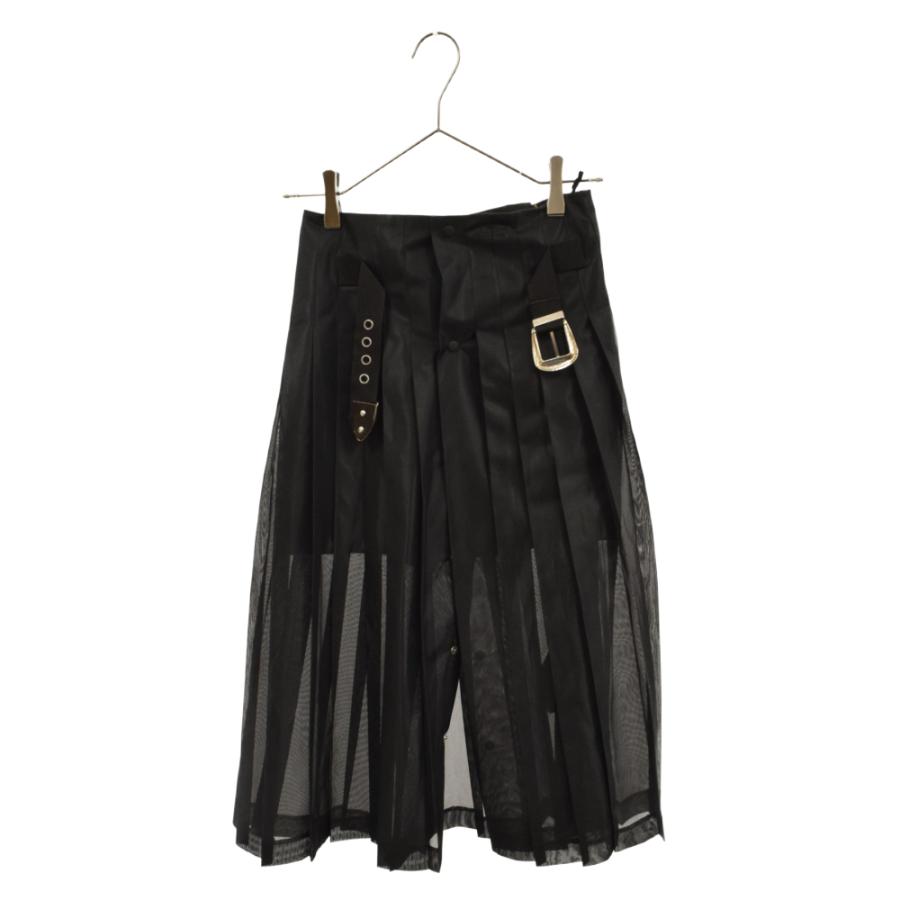 TOGA PULLA トーガ プルラ ポリエステルメッシュスカート メタル TOGA PULLA トーガ プルラ ポリエステルメッシュスカート メタル