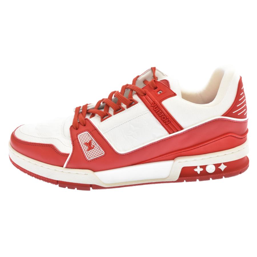 ルイヴィトン 21SS×U2ボノ LVトレーナー プロダクトレッド 1A8PJW RED 
