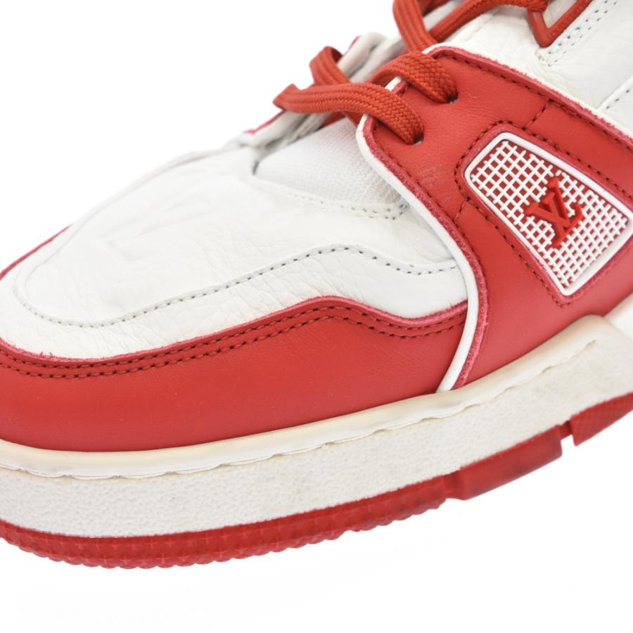 ルイヴィトン 21SS×U2ボノ LVトレーナー プロダクトレッド 1A8PJW RED 