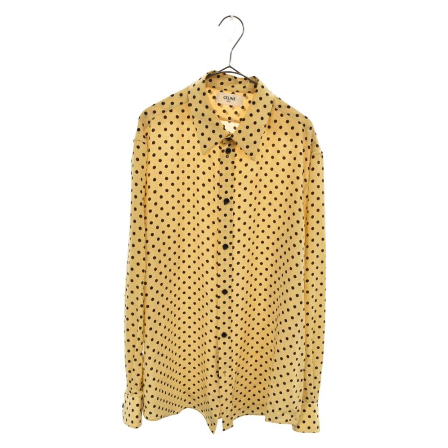 セリーヌ 20SS classic shirt silk printed シルクドット セリーヌ 20SS classic shirt silk printed シルクドット