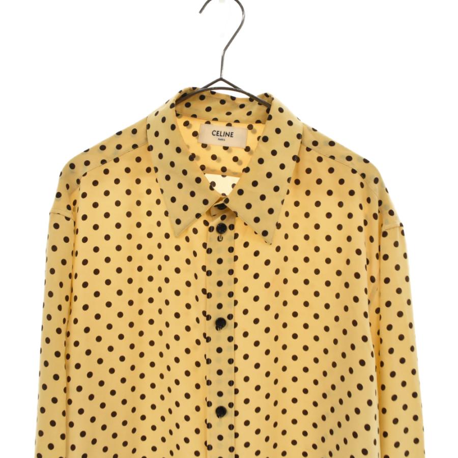 セリーヌ 20SS classic shirt silk printed シルクドット セリーヌ 20SS classic shirt silk printed シルクドット