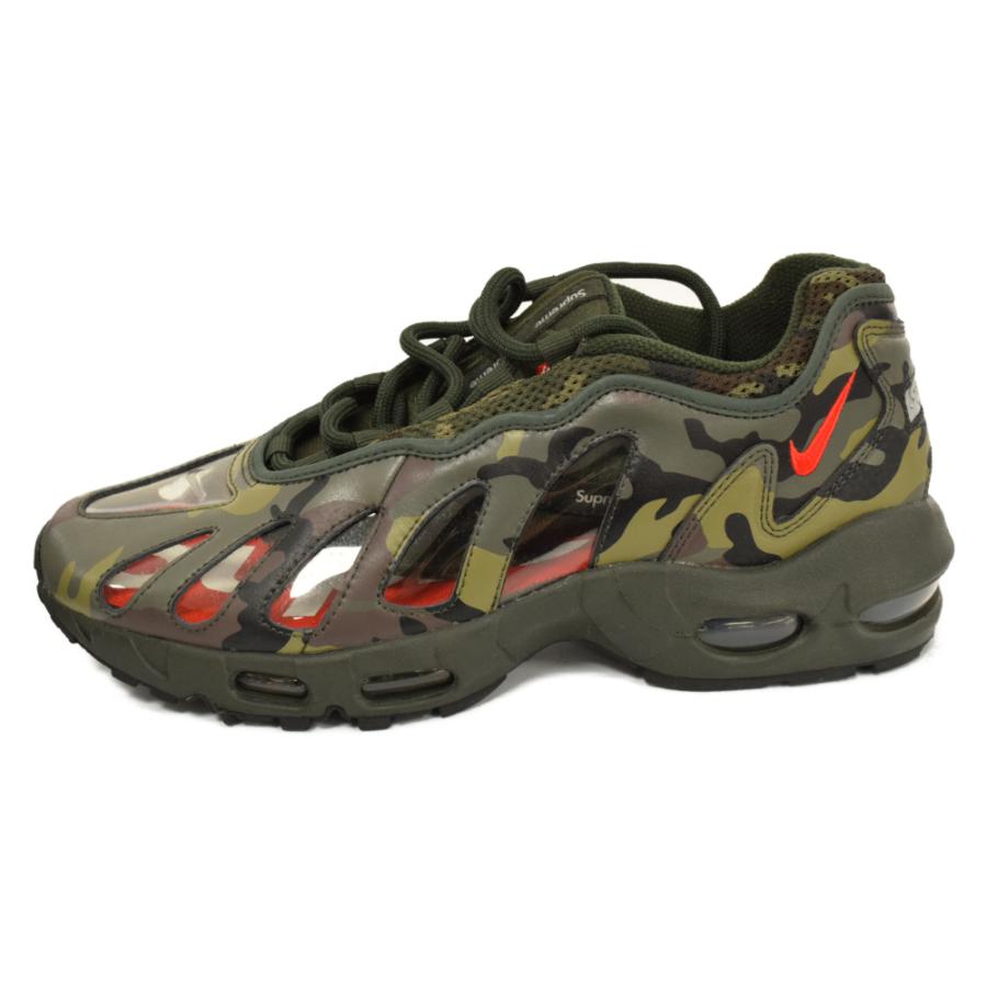 Supreme シュプリーム 21SS ×NIKE エアマックス96ウッドランド 