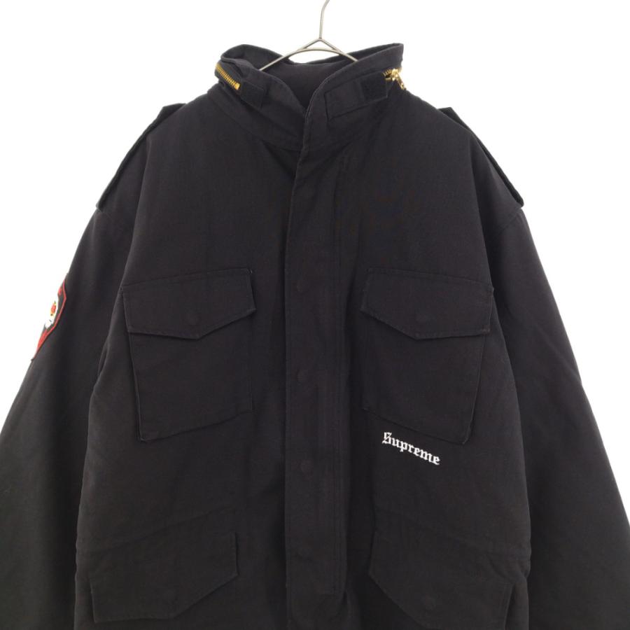新品希少［supreme］16AW Eagle M-65 Jacket Supreme Slayer Eagle M-65 Jacket Black Men's - FW16 - US
