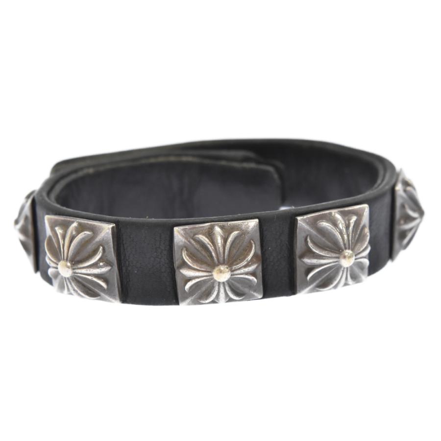 CHROME HEARTS クロムハーツ スペースドゼロ ピラミッド レザー CHROME HEARTS クロムハーツ スペースドゼロ ピラミッド レザー