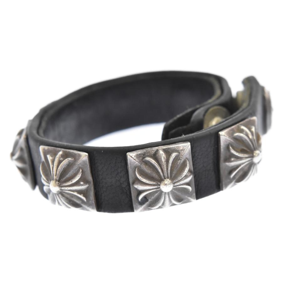 CHROME HEARTS クロムハーツ スペースドゼロ ピラミッド レザー CHROME HEARTS クロムハーツ スペースドゼロ ピラミッド レザー