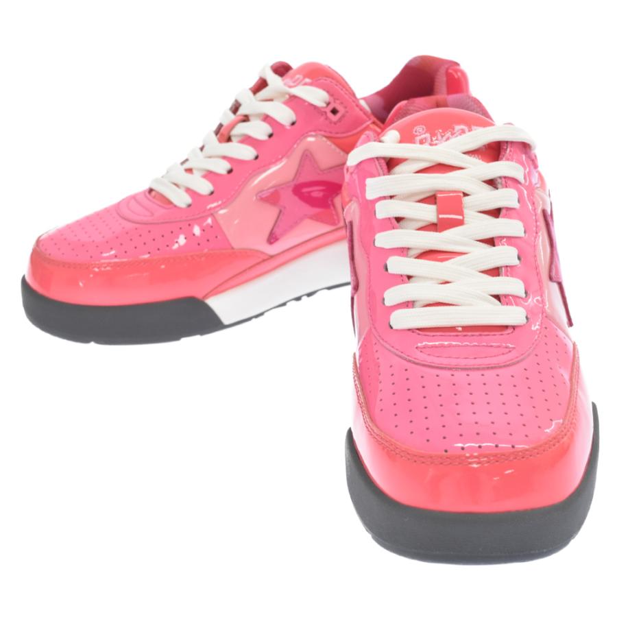 希少✨ア ベイシング エイプ ROAD STA NEON スニーカー　ピンク 希少✨ア ベイシング エイプ ROAD STA NEON スニーカー ピンク