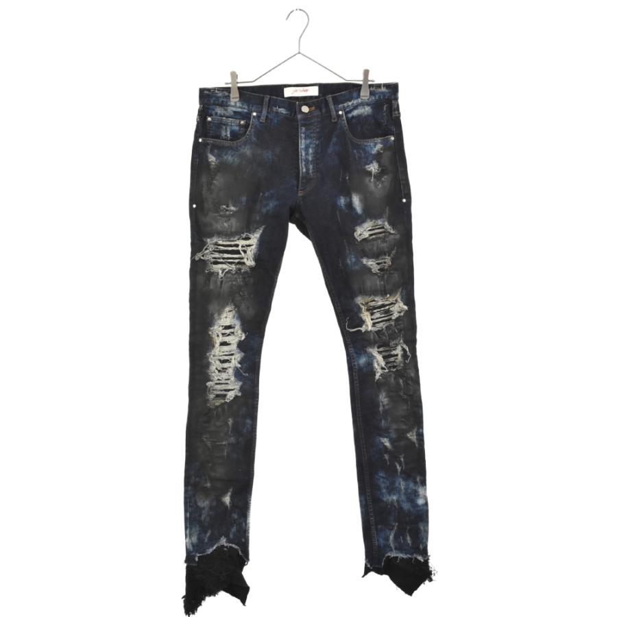 ロストエンジェルス NUBIAN別注 コーティング ダメージ加工 ボタン  