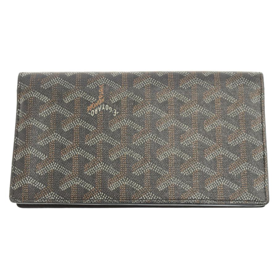GOYARD ゴヤール リシュリュー PVCキャンバス ヘリンボーン柄 二つ折り 