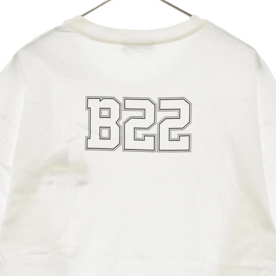 ディオール B22ロゴ 蜂マーク クルーネック半袖Tシャツ ホワイト 863J621IW312