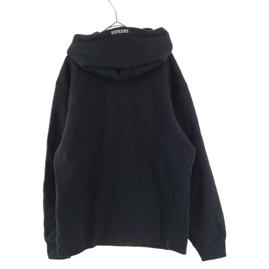 Supreme シュプリーム 19AW× ナイキ レザーアップリケフーデッド  