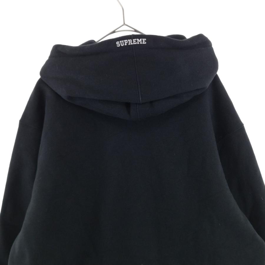 Supreme シュプリーム 19AW× ナイキ レザーアップリケフーデッド  