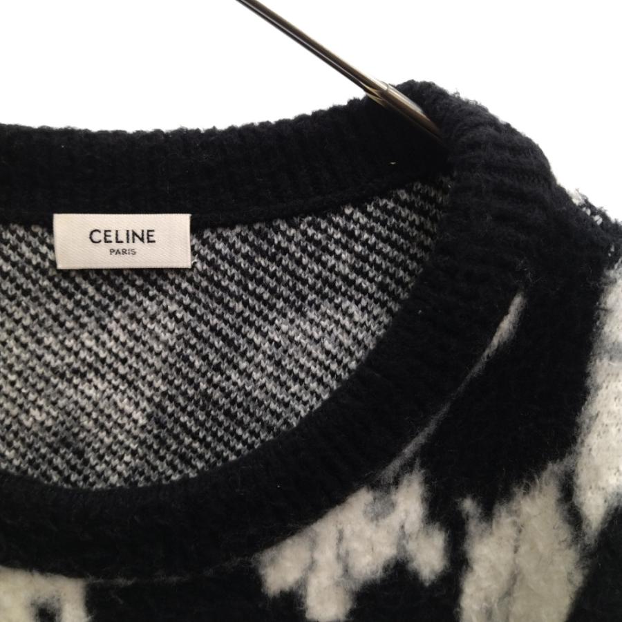 CELINE セリーヌ 22SS アーティスト ジャガード クルーネック CELINE セリーヌ 22SS アーティスト ジャガード クルーネック