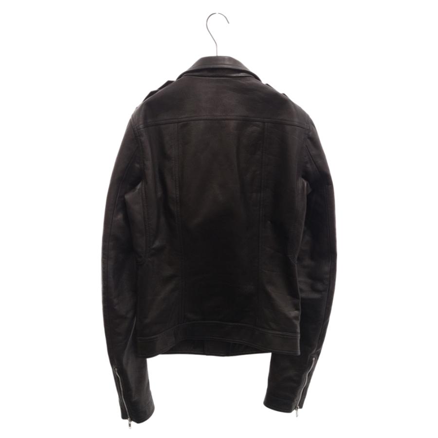 Rick Owens リックオウエンス 20SS stooges jacket ダブルレザーライダースジャケット ブラック  RU20S7764-LCWライダースジャケット