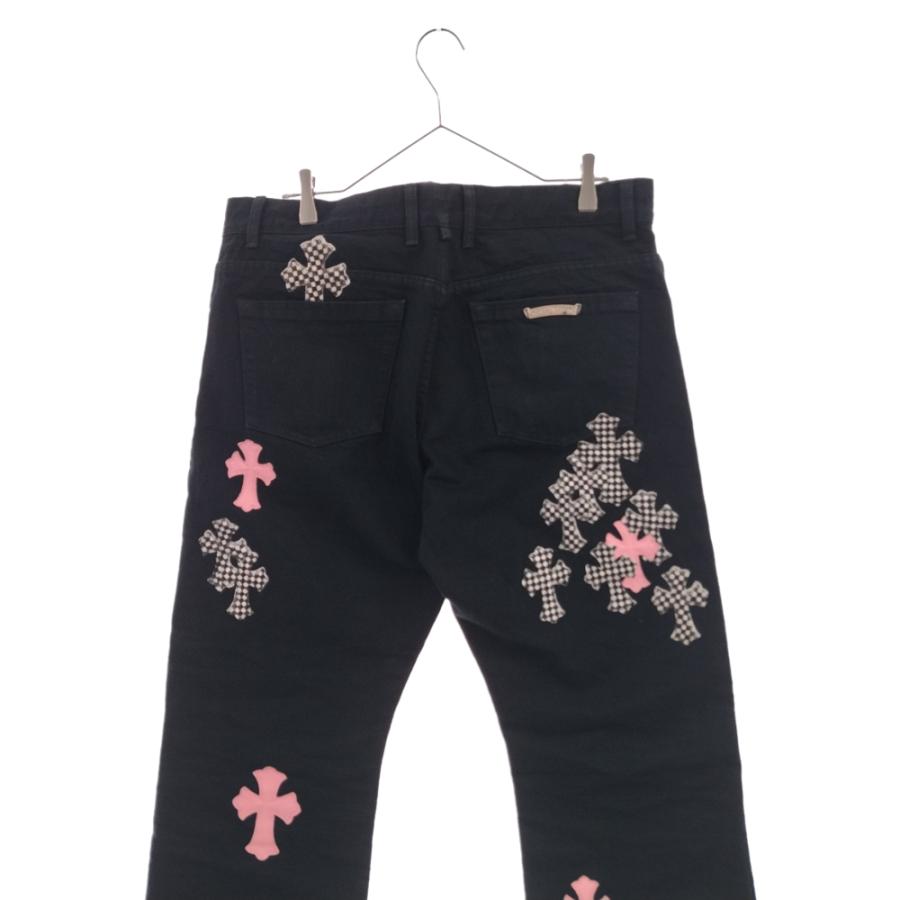 CHROME HEARTS クロムハーツ JEAN SL FLEURKNEE クロスパッチ付き 