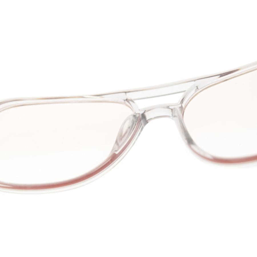 moscot bjorn クリアフレーム ダブルブリッジメガネ