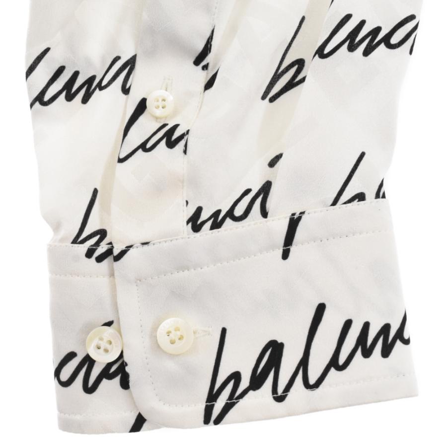 BALENCIAGA バレンシアガ 総柄 ロゴジャガードオーバーサイズ BALENCIAGA バレンシアガ 総柄 ロゴジャガードオーバーサイズ