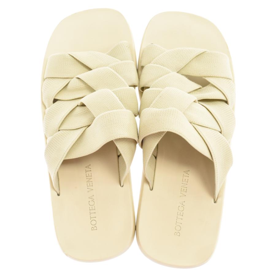 BOTTEGA VENETA ボッテガヴェネタ プラットミュールサンダル ベージュ 