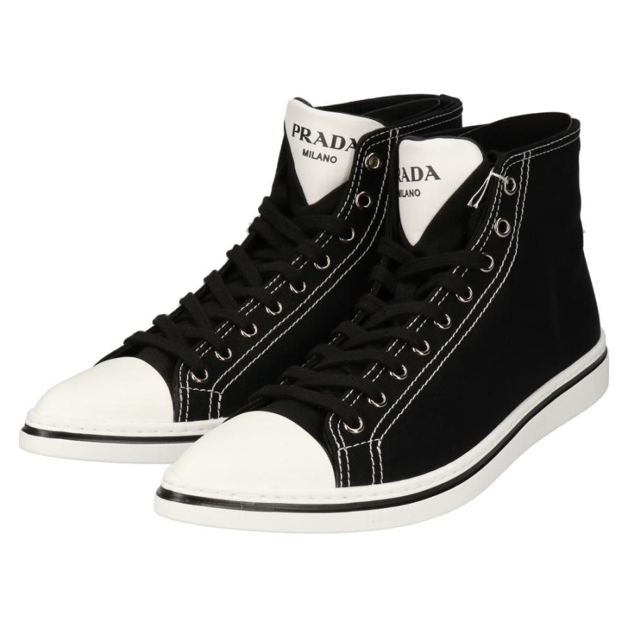 PRADA プラダ POINTY HIGH-TOP SNEAKERS SHOES 2TG177 ポイン