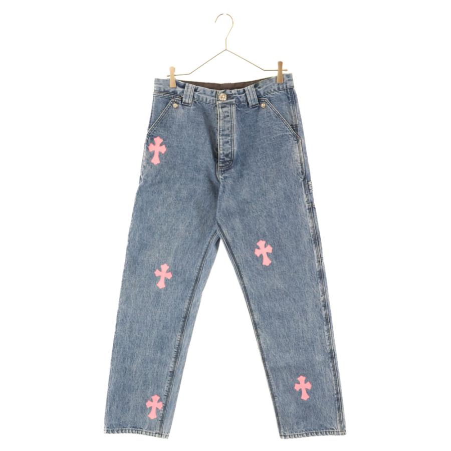 CHROME HEARTS クロムハーツ DENIM CARPENTER CROSS PATCH CHROME HEARTS クロムハーツ DENIM CARPENTER CROSS PATCH