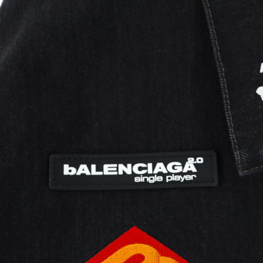 BALENCIAGA バレンシアガ 21AW GAMER DENIME JACKET ゲーマー刺繍 