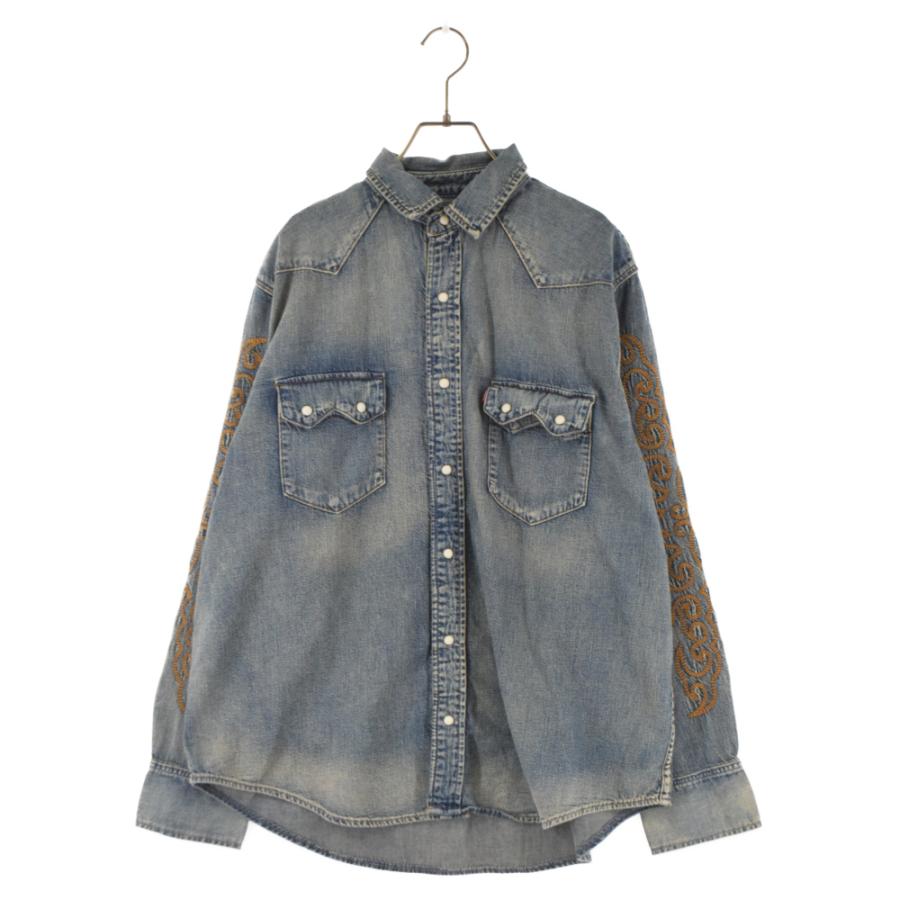 DENIM TEARS デニムティアーズ×Levis WesternStitchDenimShirt DENIM TEARS デニムティアーズ×Levis WesternStitchDenimShirt